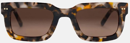 Kapten & Son Phoenix zonnebril desert speckled brown Bruin