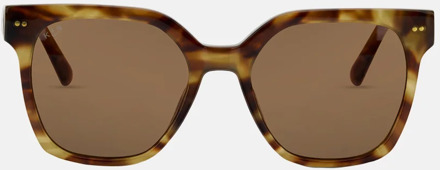 Kapten & Son Siena zonnebril havana tortoise brown Bruin