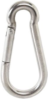 Karabijnhaak - Rvs 316 - Met Open Oog - 11x120mm