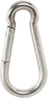 Karabijnhaak - Rvs 316 - Met Open Oog - 8x80mm