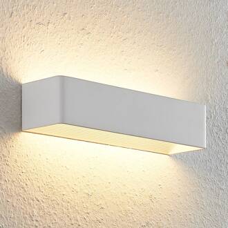 Karam LED wandlamp, 36,5 cm, wit
