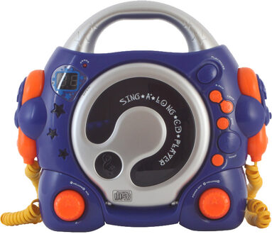 Karaoke CD Speler - Blauw