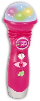 Karaoke Microfoon 21 Cm Roze