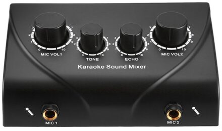 Karaoke Sound Mixer Professionele Audio Systeem Draagbare Mini Digital Audio Sound Karaoke Machine Echo Mixer Systeem