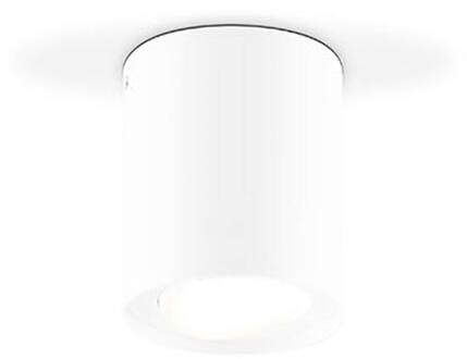Kardanus LED plafondlamp Ø 9cm, wit