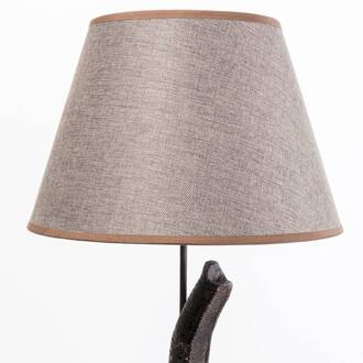 Kare Animal Elephant vloerlamp, bruin, natuurlijk linnen, 154 cm