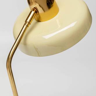 Kare Demi tafellamp, groen, geëmailleerd staal, hoogte 56 cm lichtgroen