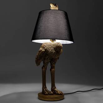Kare Design Karé Design - Tafellamp Gouden Struisvogel - H 67 cm