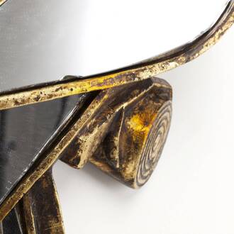 Kare Design Muurdecoratie Parrot Mirror 43 x 15 x 3.2 Goud