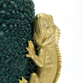 Kare Design Vaas Chameleon Jack Fruit 39cm Goud, Groen