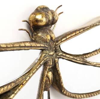 Kare Design Wanddecoratie Dragonfly Mirror