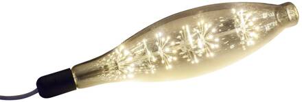 Kare LED lamp E27 3 W 2.200 K Vuurwerk lang