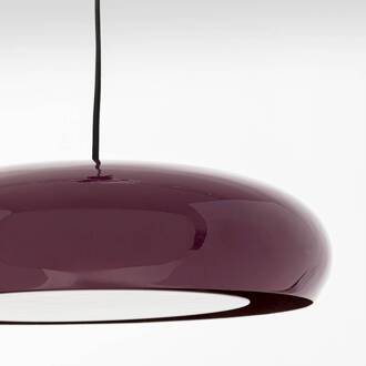 Kare Lia hanglamp, paars, geëmailleerd staal, 38 cm violet