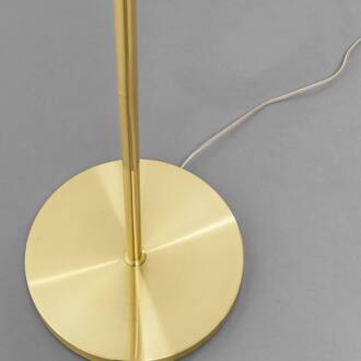 Kare vloerlamp Allegra, goud/blauw/roze, 165 cm hoog, E14 goud, blauw, roze