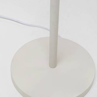 Kare vloerlamp Scala Balls, greige, glas, 160 cm, G9