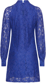 Karen korte jurk in blauw