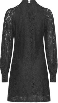 Karen korte jurk in zwart