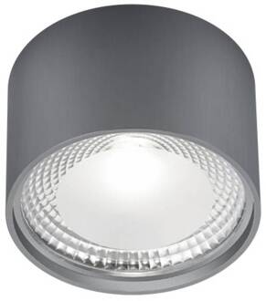 Kari LED plafondlamp, rond, nikkel mat nikkel