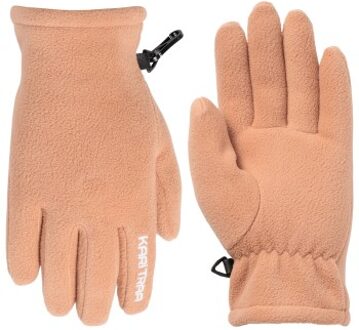Kari Traa Fleece Glove Bruin,Beige,Blauw - Small,Medium,Large