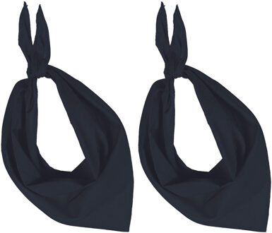 Kariban 5x Zakdoek bandana zwart