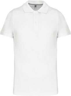 Kariban Polo Senior wit - XXL