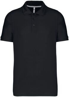 Kariban Polo Senior zwart - 3XL