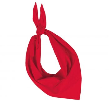 Kariban Zakdoek bandana rood