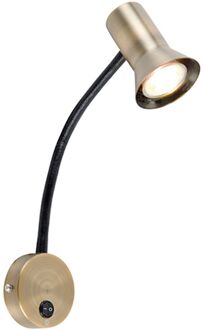 Karin Flex - Wandlamp met flexarm - 1 lichts - 200 270 mm - brons