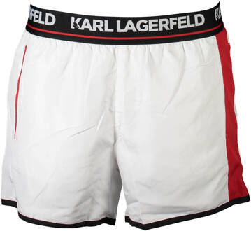 Karl Lagerfeld 62626 zwembroek Wit - S