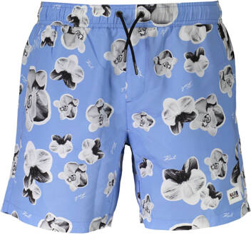Karl Lagerfeld Beachwear Zwembroek Lichtblauw XL Heren