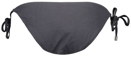 Karl Lagerfeld Bikini Onderkant met Zijsleuven Donkergrijs - XS