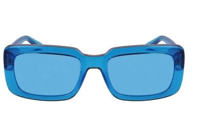 Karl Lagerfeld Blauwe Ingeinjecteerde Zonnebril - One Size