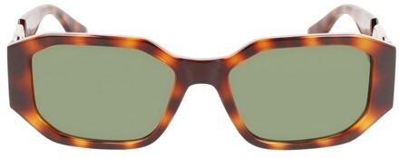 Karl Lagerfeld Bruine Geïntegreerde Zonnebril