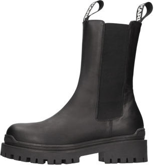 Karl Lagerfeld Buty Biker II Long Gore Kl41680 000 35 Karl Lagerfeld , Zwart , Dames - 41,39