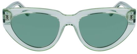 Karl Lagerfeld Groene Geinjecteerde Zonnebril - One Size