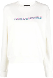Karl Lagerfeld Hoodies Karl Lagerfeld , White , Dames - Xl,M