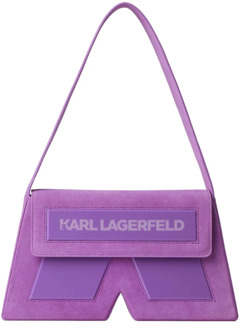 Karl Lagerfeld Houston Handtas Karl Lagerfeld , Purple , Dames - ONE Size