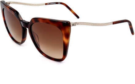 Karl Lagerfeld Kat-Oog Zonnebril Kl600s Schildpad - maat Bruin