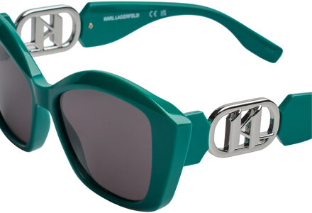 Karl Lagerfeld Kattenoog Zonnebril KL6102S Dames Groen - One Size