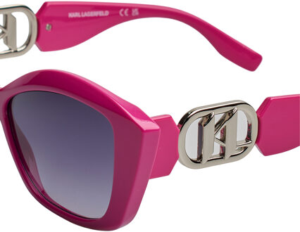 Karl Lagerfeld Kattenoog Zonnebril KL6102S Dames Roze - One Size