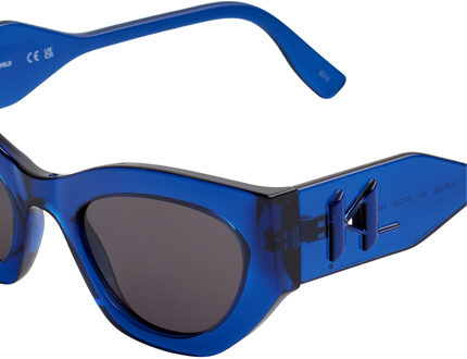 Karl Lagerfeld Kattenoog Zonnebril KL6122S Dames Blauw - One Size