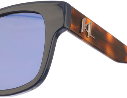 Karl Lagerfeld KL6088S herenzonnebril van ovaal acetaat Blauw - One Size