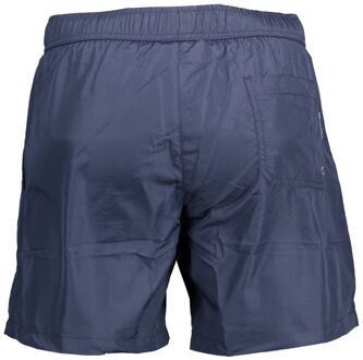 Karl Lagerfeld Logo Patches Zwemshorts Donkerblauw