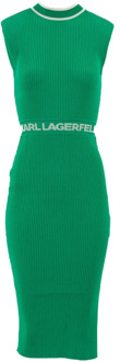Karl Lagerfeld Midi Dresses Karl Lagerfeld , Green , Dames - L,M