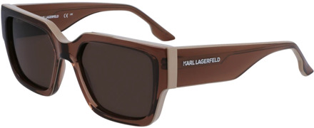 Karl Lagerfeld Mode Zonnebril Kl6142S Model 246 Karl Lagerfeld , Brown , Dames - 55 MM