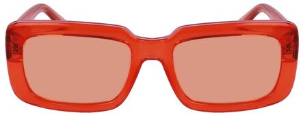 Karl Lagerfeld Oranje Injected Zonnebril - One Size