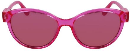 Karl Lagerfeld Paarse Geïnjecteerde Zonnebril - maat