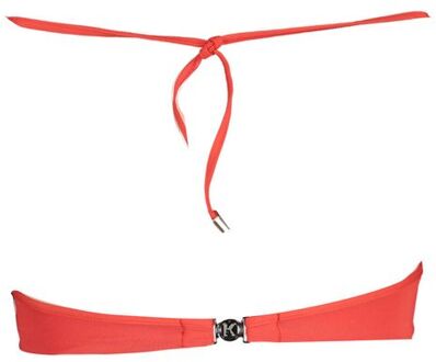 Karl Lagerfeld Pailletten Bikini Top Koraal