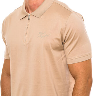 Karl Lagerfeld Polo korte mouw 745080 heren Beige