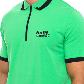 Karl Lagerfeld Polo korte mouw 745081 man Groen